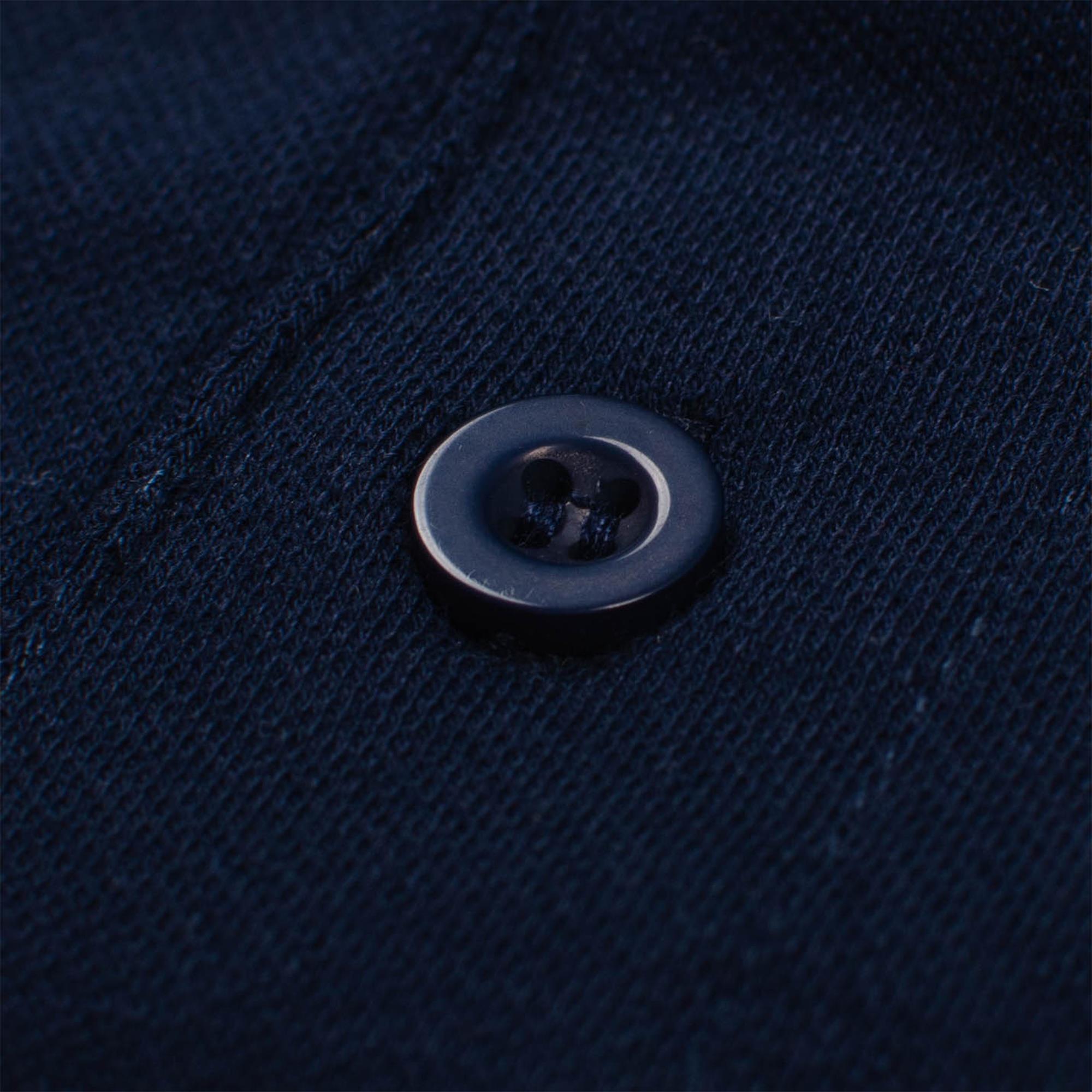 Jones Original Varsity Badge Mens Polo Shirt Navy